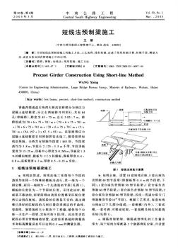 短线法预制箱梁施工