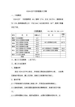 石拱涵施工工艺