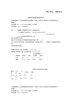 砖砌体材料用量计算的经验公式