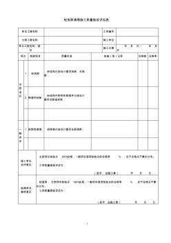 砼拆除單元工程質(zhì)量評定表 (2)