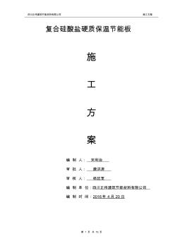 硅酸盐板施工方案新(20201016120510)