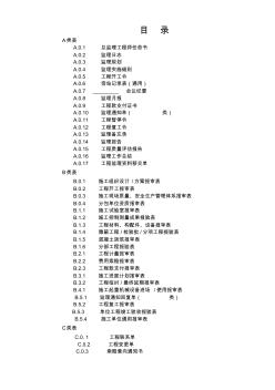 第五版监理表格(1)