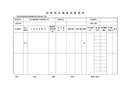 精品砂浆砂浆抗压强度试验报告