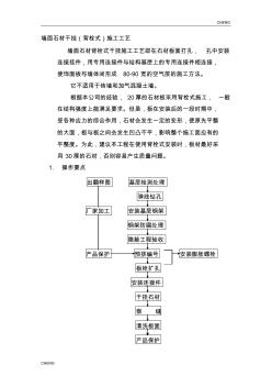 精编-墙面石材干挂(背栓式)施工工艺详解