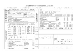 精选四川省高等学校申报评审高级专业技术职务人员情况简表-WJB资料