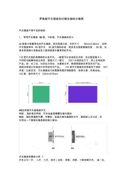 罗格朗开关插座知识及开关插座接线示意图 (2)