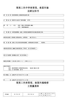 育英二外中學(xué)體育館食堂外墻出新議標(biāo)書(shū) (2)