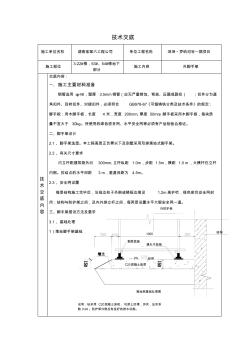 脚手架施工技术交底9924