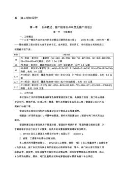 自来水管网施工组织设计 (2)