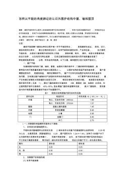 节能的辩证认识外围护结构中的窗墙和屋顶