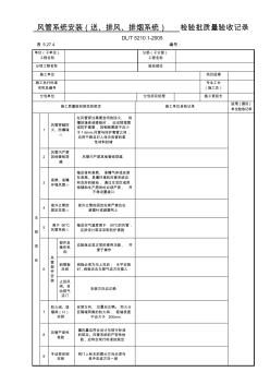 表5.27.4-风管系统安装(送、排风、排烟系统)