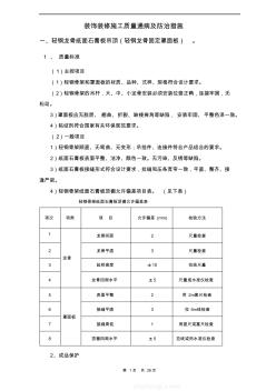 装修工程质量通病及整改措施(内部)
