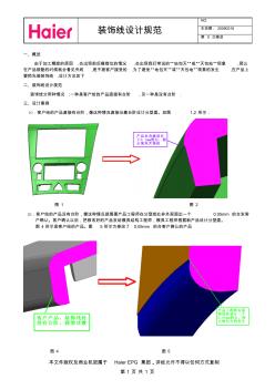 装饰线设计规范