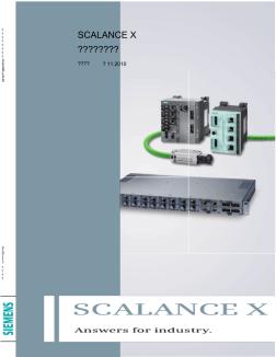 西门子工业以太网交换机选型手册201011