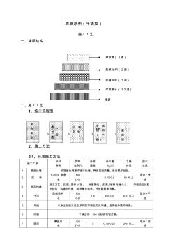 质感涂料(平搓)施工工艺