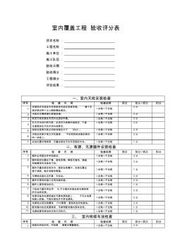 通信工程验收标准