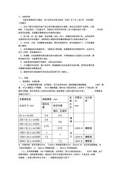 通用部分空调与通风设计、施工说明(二)