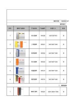 道闸报价单