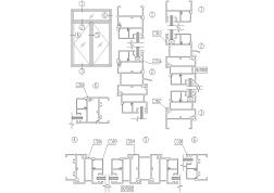 金属门窗大样图-50系列平开窗结构图2