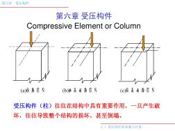 钢筋混凝土受压构件及柱下基础