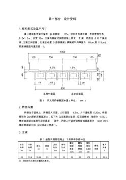 钢筋混凝土简支梁桥计算书