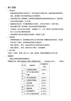 鋼筋混凝土預(yù)制樁工程