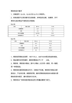 钢绞线、防震锤技术要求