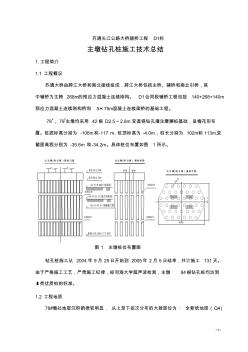 钻孔桩施工技术总结