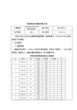 铁路盖板技术交底书