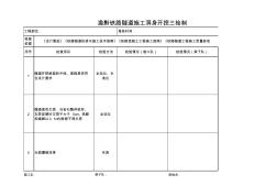 隧道施工三检制