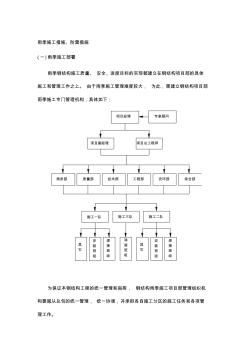 雨季施工措施、防雷措施