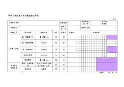 项目工程质量实测实量检查记录表 (4)