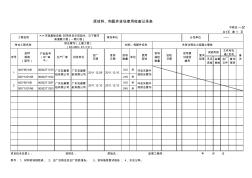 預(yù)應(yīng)力混凝土管樁原材料進(jìn)場使用檢查記錄表