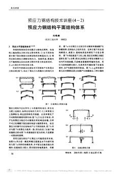 预应力钢结构技术讲座_4_2_预应力钢结构平面结构体系