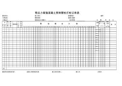 預(yù)應(yīng)力高強混凝土預(yù)制管樁打樁記錄表-1