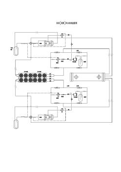 风冷(热泵)冷水机组流程图(双系统)