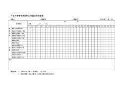 高处作业吊篮日常检查表 (4)