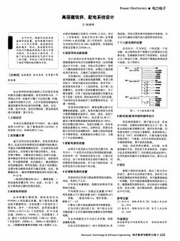 高层建筑供、配电系统设计