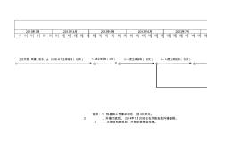 高层建筑时标网络图