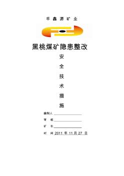 黑桃煤礦隱患整改措施