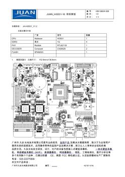 九安品牌安防監(jiān)控設(shè)備硬盤(pán)錄像機(jī)HI3531_16路D1產(chǎn)品參數(shù)