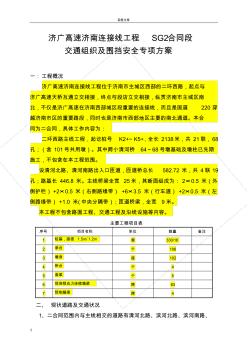 交通組織及圍擋安全專(zhuān)項(xiàng)施工方案