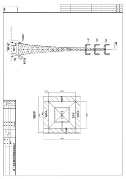 光伏板块铁塔安装示意图V1.1