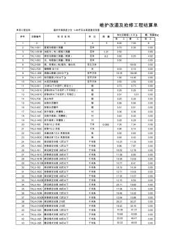 光缆结算模板