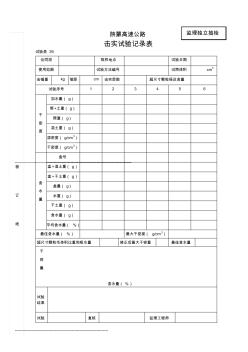 擊實(shí)試驗(yàn)記錄表 (2)