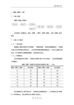 加固工程施工工艺