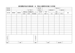 南京爵跡電動(dòng)車(chē)施檢表4預(yù)應(yīng)力鋼筋冷拉施工記錄表