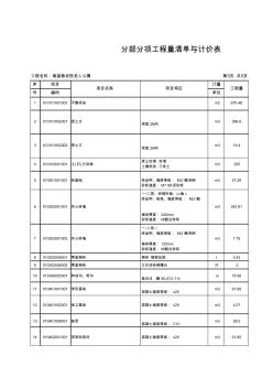 南溪敬老院老人公寓土建工程量清单