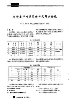 回转窑掉砖原因分析及解决措施