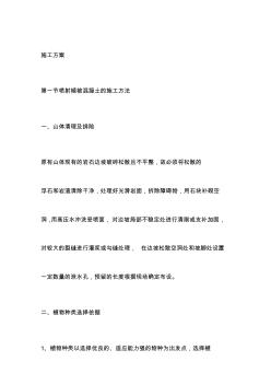 客土噴播施工方案 (2)